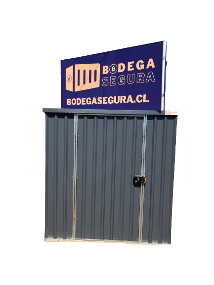 Bodega segura con cartel Bodega segura con cartel